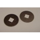 Henning's Trains SLS-45 "O" Wheel Gears, 2Pcs  62 tooth  1.330" Dia