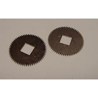 Henning's Trains SLS-45 "O" Wheel Gears, 2Pcs  62 tooth  1.330" Dia