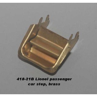 418-21 Passenger Car Brass Steps