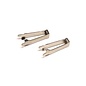 Henning's Trains 211-4 Nickel Brake Stand, 2Pcs