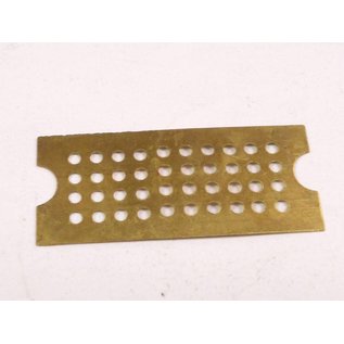Henning's Trains 42-G Brass Side Grill, #42, 54