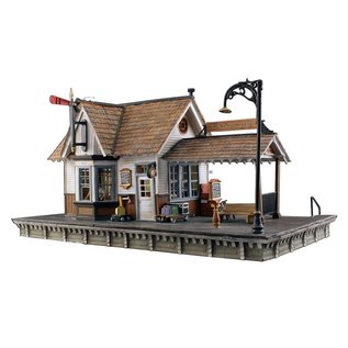 Woodland Scenics BR5852 The Depot, Built & Ready, O Scale
