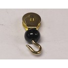 219-53B Crane Hook, Brass