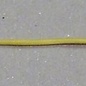Henning's Parts Cloth Covered 24 gauge Solid Strand Yellow Wire, 1ft