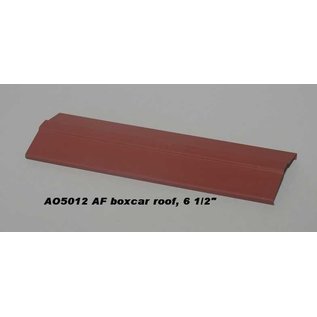 Model Engineering Works AO-5012 Box Car Roof, 6 1/2" long