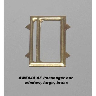 Model Engineering Works AW5044 Passenger Car Windows, Lg, Brass