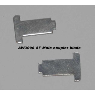 Model Engineering Works AW3006 Male Coupler Blade, 1pc