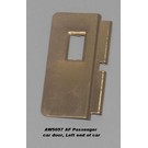 Model Engineering Works AW5057 Passenger Car Door, Brass, Left Side