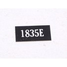 Lionel 1835E-NB Number Board for 1835E