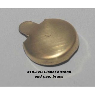 Lionel 418-32B Brass Air Tank Caps