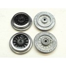 Model Engineering Works AO-1002 Steam Wheel, Spoked, Nickel Rim, Bell Ringer