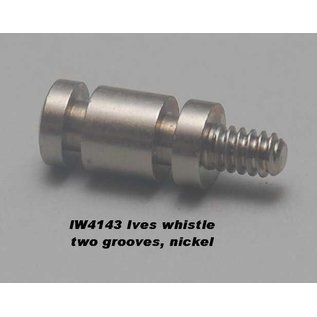 Model Engineering Works IW4143 Whistle, two grooves, nickel