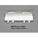Henning's Trains IW6108 Tender Water Hatch, Nickel