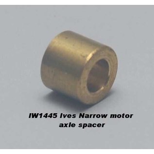 Model Engineering Works IW1445 Narrow Motor Brass Axle Spacer