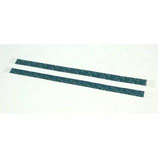 Model Engineering Works CWS-G Clerestory Window Insert, Std Gauge, Green, 2Pcs