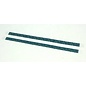 Model Engineering Works CWS-G Clerestory Window Insert, Std Gauge, Green, 2Pcs