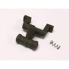 385E-29 Diecast Boiler Front Latch & Spring, Std gauge
