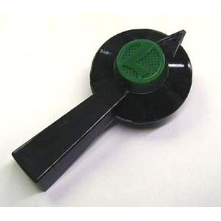 Henning's Parts 22-85  50Pcs. LW Black Handle w/Green "L" Jewel & Clip