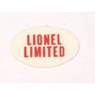 Henning's Trains 416-L Lionel Limited Label for Observation Cars