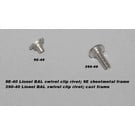 Model Engineering Works 9E-40 Swivel Clip Rivet, Sheetmetal Frames