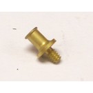 Henning's Trains 408-26BRS Flag Post Stanchion, Brass, Screw In