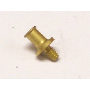 Henning's Trains 408-26BRS Flag Post Stanchion, Brass, Screw In