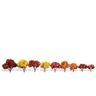 Woodland Scenics TR3540 Harvest Blaze Trees 1.25" - 3", 9 Pcs