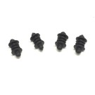 Henning's Parts 2332P-7B, 200Pcs. Black Pantograph Insulators