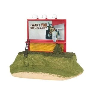 Williams by Bachmann 42604 Uncle Sam Wants You Operating Billboard, O Scale