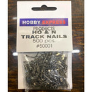 Hobby Express 50001 Track Nails for HO & N, 500Pcs.