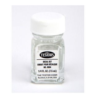 Testors 8804 Decal Setting Solution, 1/4oz.