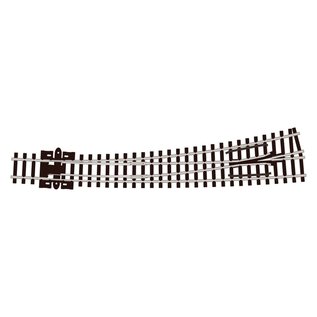 Peco SL-387 LH Curved Turnout Code 80, N Scale