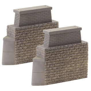 6-22363 Stone Style Bridge Piers (2), O Gauge