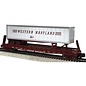 MTH 35-76022 Flatcar w/ 48' Trailer WM #2620, S Scale