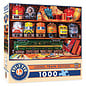 Train Enthusiast Vendors 719374 Well Stocked Shelves Jigsaw Puzzle, 1000Pcs.