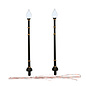 Woodland Scenics JP5649 Lamp Post Street Lights, 2Pc.