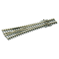 Peco SL-E397 Code 80 "Y" Electrofrog Turnout, Med Radius