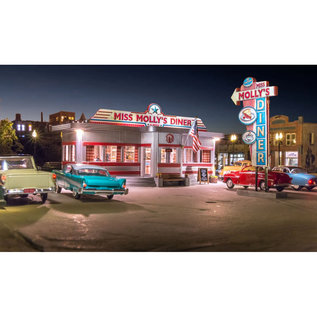 Woodland Scenics BR5870 Miss Molly's Diner, O Scale