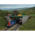 Walthers 933-4567 Modern Steel/Concrete Highway Overpass Kit