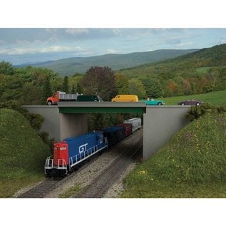 Walthers 933-4567 Modern Steel/Concrete Highway Overpass Kit