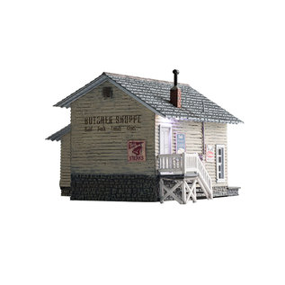 Woodland Scenics BR5872 Carver's Butcher Shoppe, O Scale