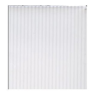 JTT 97404 Corrugated Siding, #1 Scale Plastic Pattern Sheets, 2 Pk