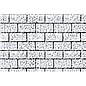 JTT 97441 Asphalt Shingle, O Scale Pattern Sheets, 2 pk