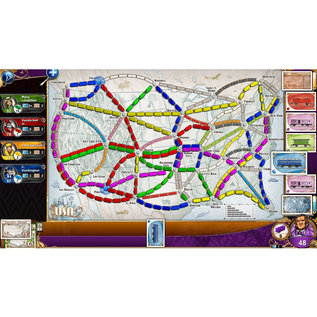 Days of Wonder 7201 Ticket to Ride Board Game