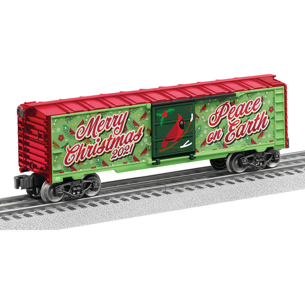 2128190 2021 Lionel Christmas Boxcar HENNING'S TRAINS