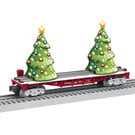 Lionel 2128060 Christmas Tree Flatcar