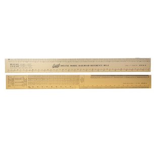 Excel Hobby Blades 55778 Deluxe Model Railroad Reference Scale Ruler