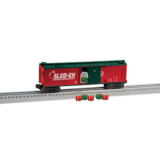 Lionel 2128250 SledEx Present Unloading Car, O Gauge