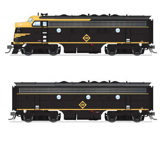 Broadway Limited 6675 Erie EMD F7 A/B Unit Diesels w/DCC/Sound