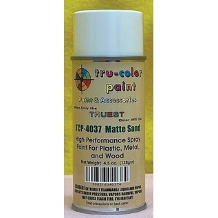 Tru-Color TCP-4037 Matte Sand, Tru-Color Paint, 4.5oz. Spray